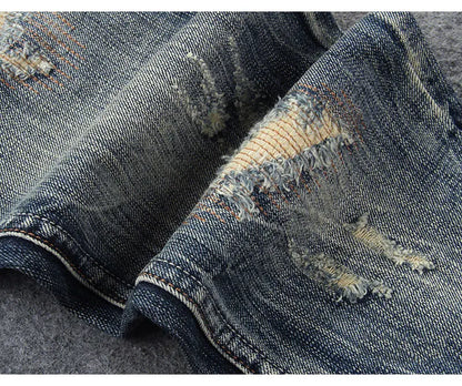 Men’s Retro Ripped Jeans