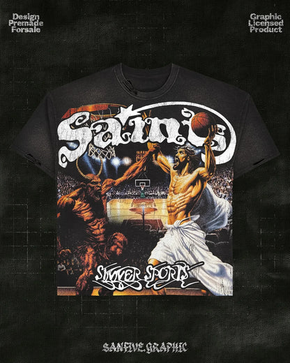 Y2K Gothic Streetwear T-Shirt