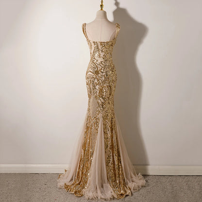 Mermaid Floor Length Dress