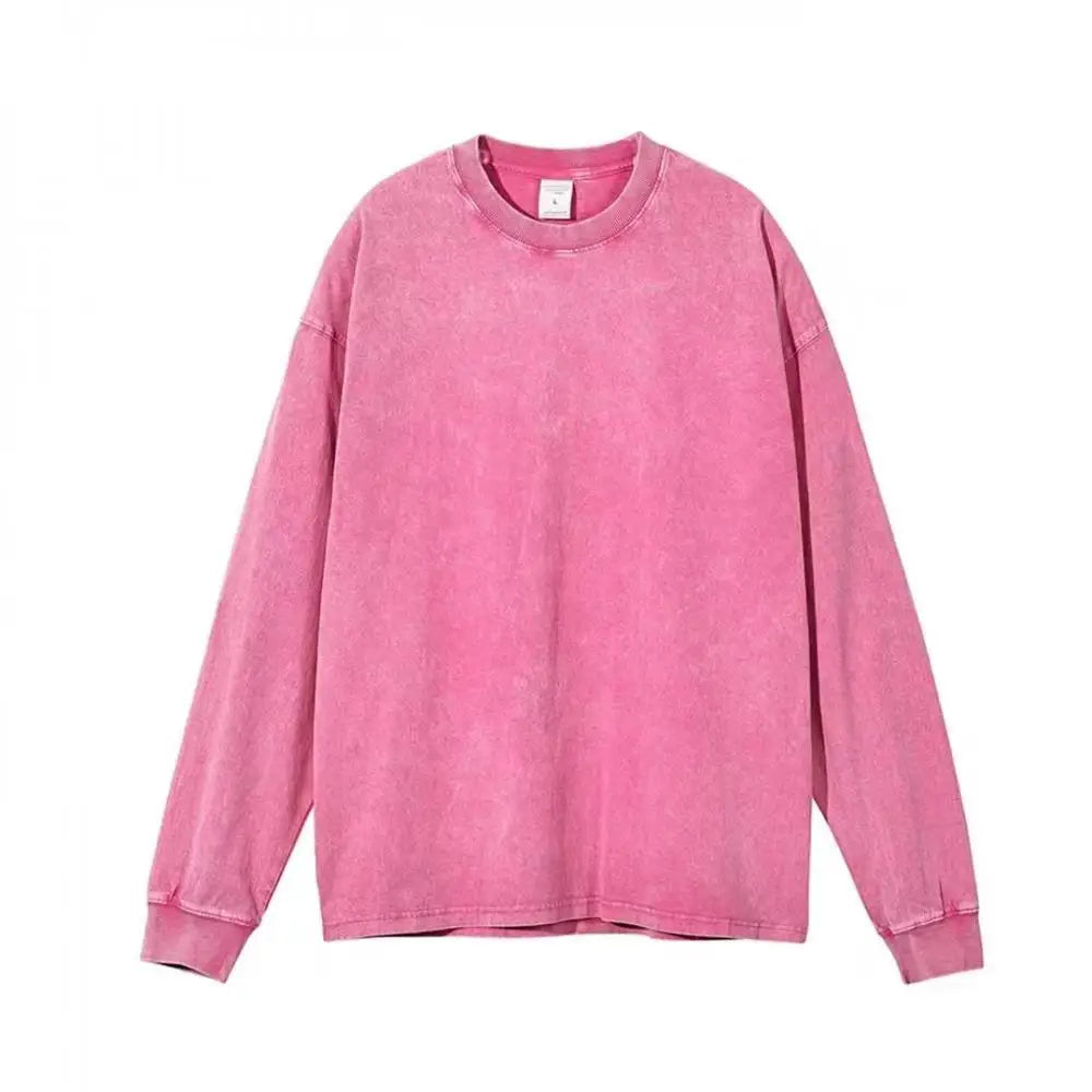 Vintage Washed Cotton Sweatshirt