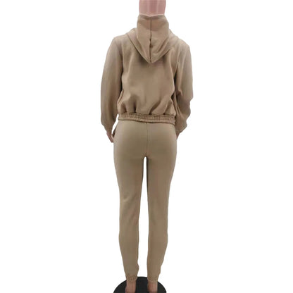 Women Sportswear Fleece Set