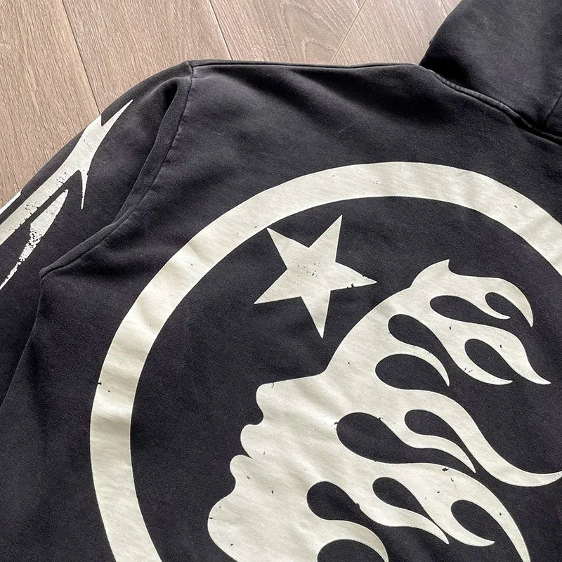 HS Casual Zipper Hoodie
