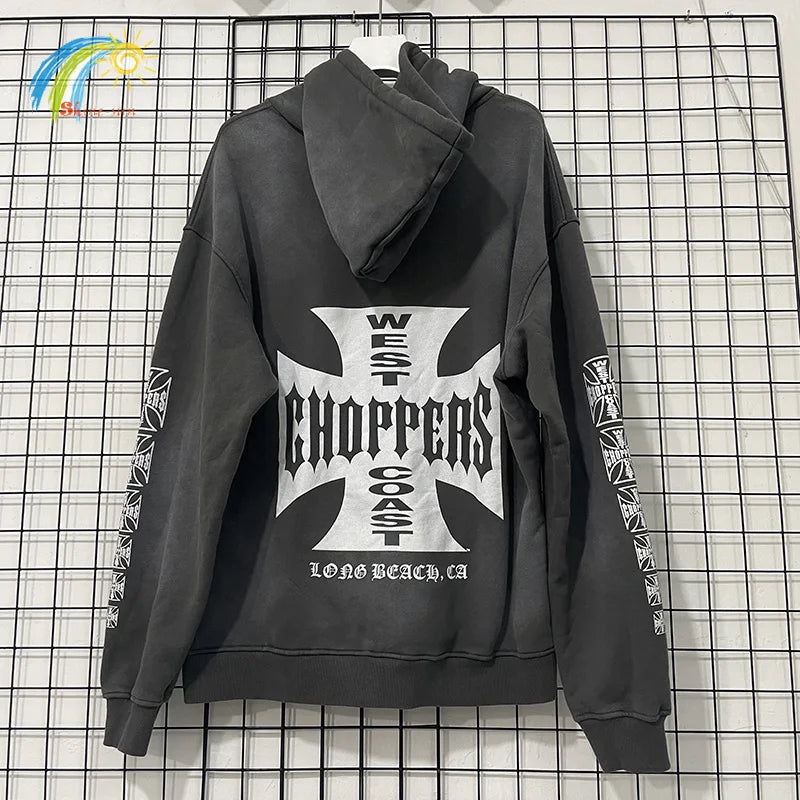 Vintage Washed West Coast Hoodie