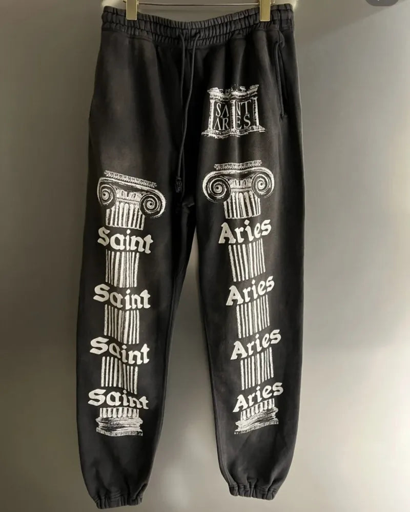 Saint Slogan Hoodies Set