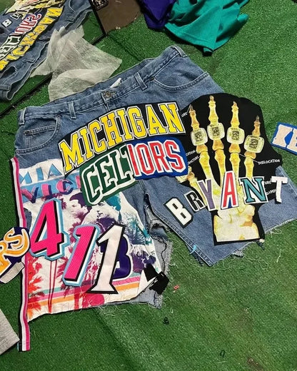 Retro Denim Shorts