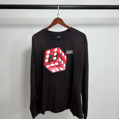 Vintage Casual Long Sleeve Tee
