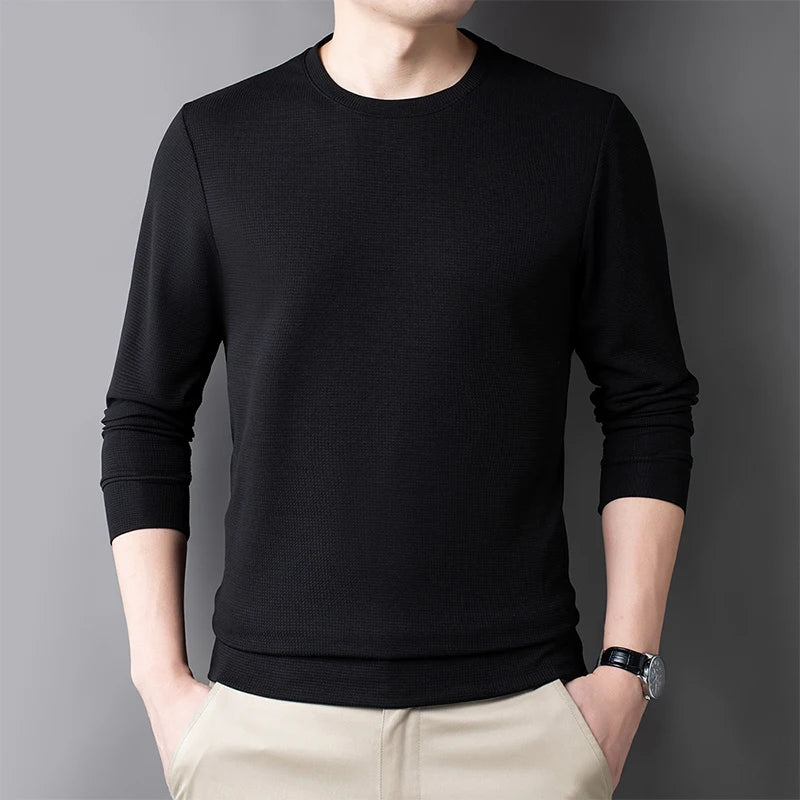 Casual Men’s Waffle T-Shirt