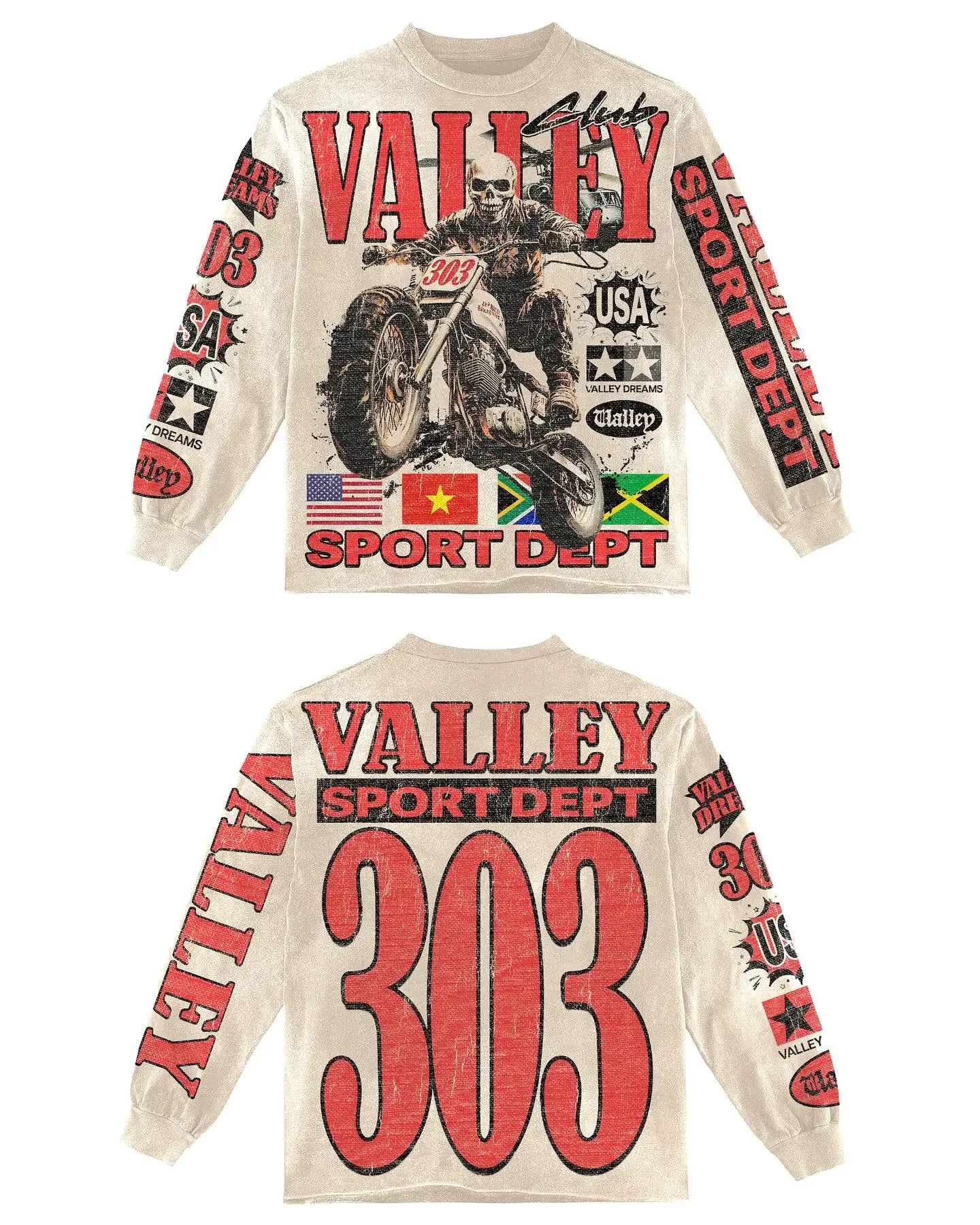 Vintage Graphic Long Sleeve Tee