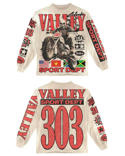 Vintage Graphic Long Sleeve Tee