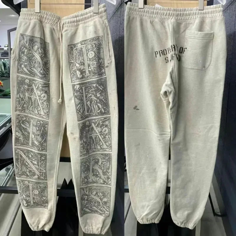 Saint Slogan Hoodies Set
