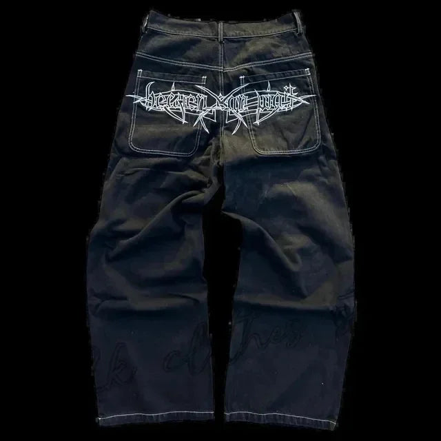 Y2K Vintage Baggy Cargo Jeans