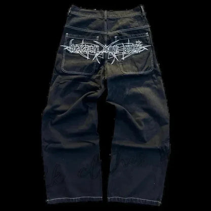 Y2K Vintage Baggy Cargo Jeans