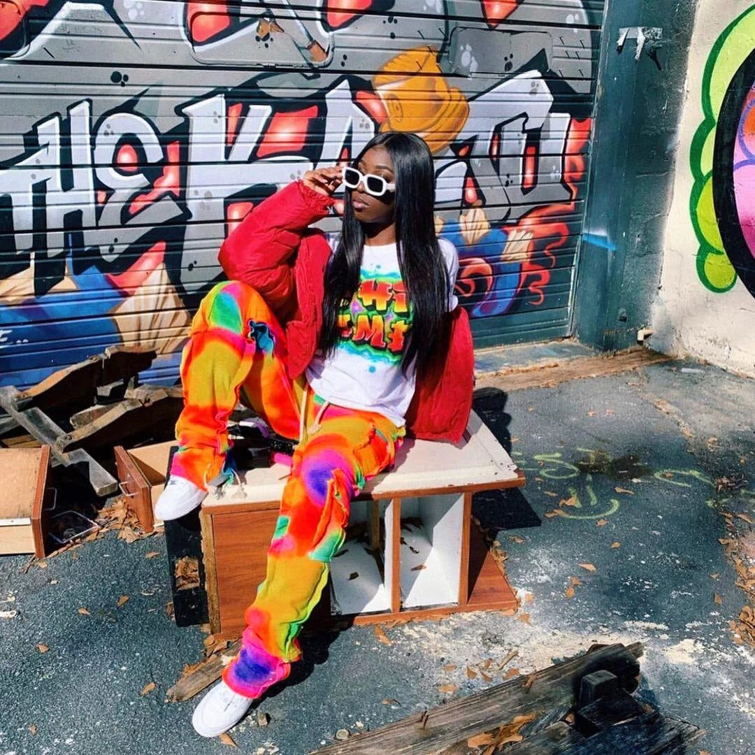 Tie-Dye Cargo Pants