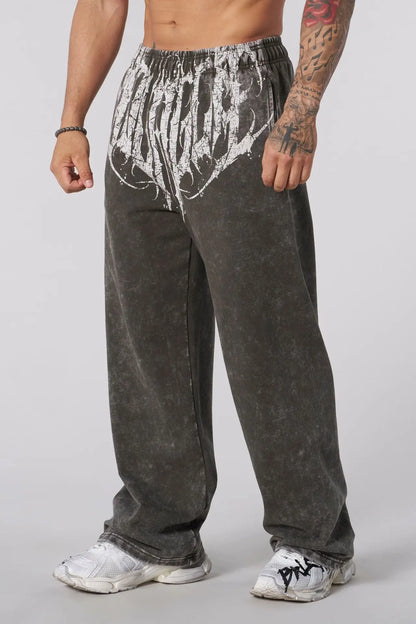 Men’s Cycling Printed Pants