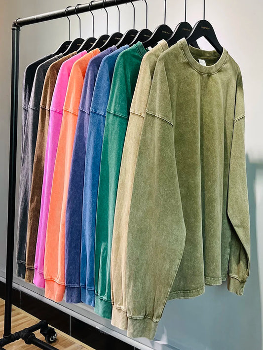 Vintage O-Neck Sweatshirt