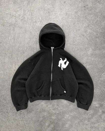 Y2K Zipper Hoodie