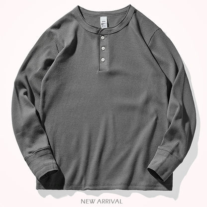 Men’s Heavyweight Henley Shirt