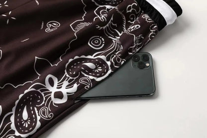 Fruit Flower Basketball Sports Shorts