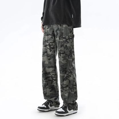 Grey Cargo Jeans