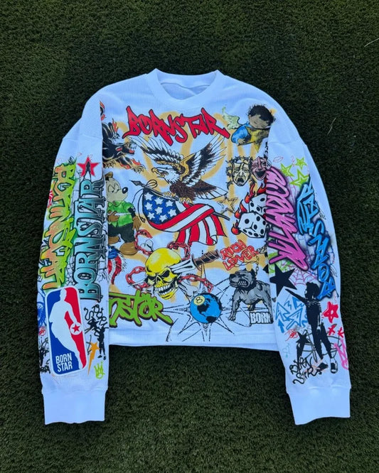 Y2K Gothpunk Long Sleeve Tee
