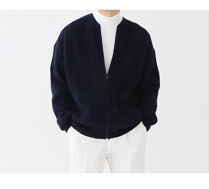 Men Zipper Sweater