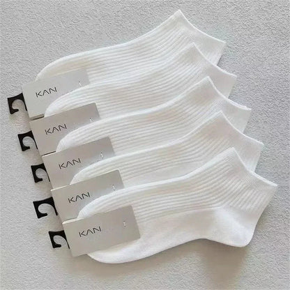 5 Pairs Boat Socks