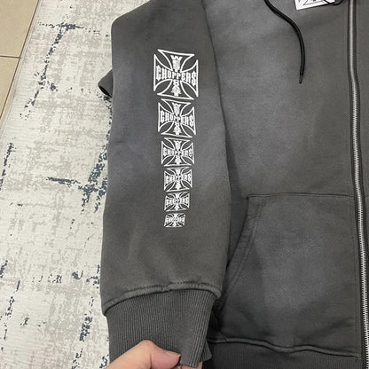 Vintage Washed West Coast Hoodie