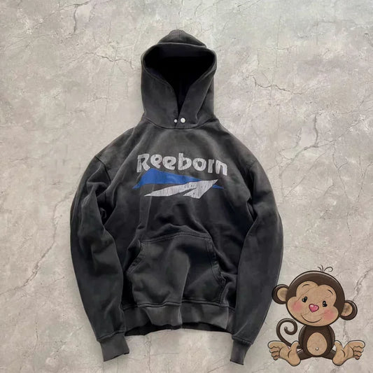 Retro Streetwear Hoodie