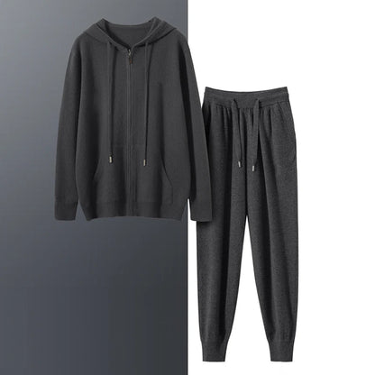 Cashmere Hoodie Set