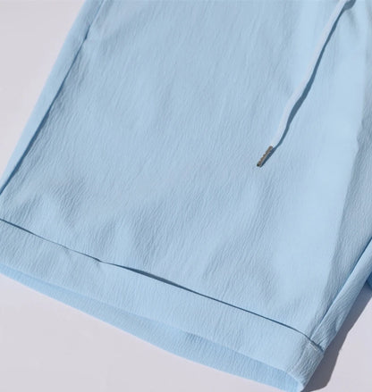 Men’s Beach Vacation Solid Color Shorts