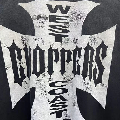 Cross Logo Choppers Long Sleeve T-Shirt