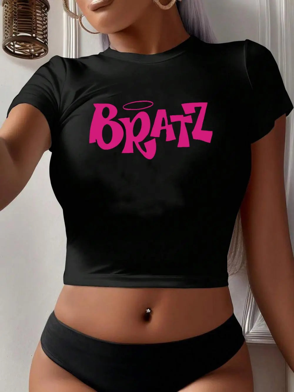 Y2K Bratz Crop T-Shirt