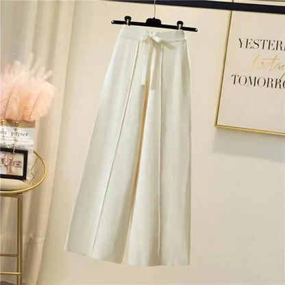 Straight Wide Leg Pants
