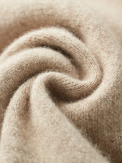 Cashmere Men Hooded Cardigan Set