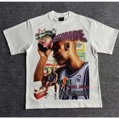Y2K Vintage Basketball T-Shirt