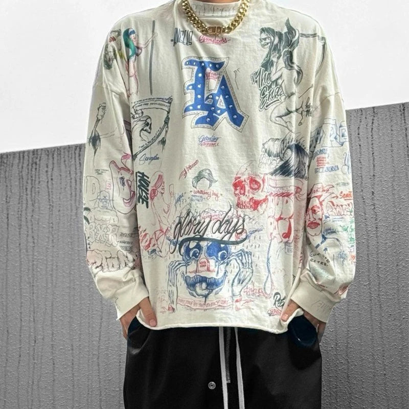 Saint Graffiti Long Sleeve Tee