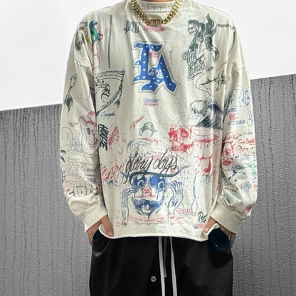 Saint Graffiti Long Sleeve Tee