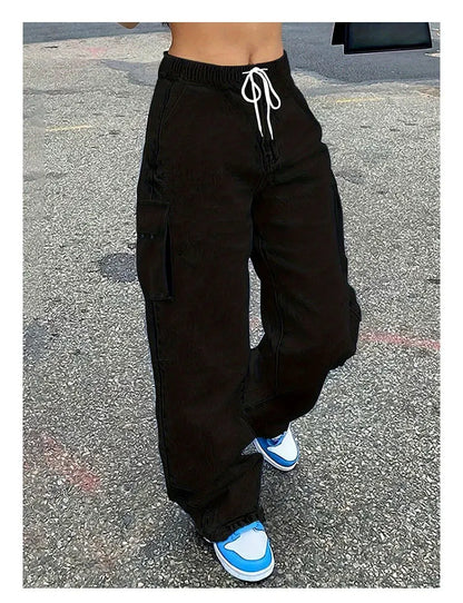 Women’s Cargo Denim Jeans