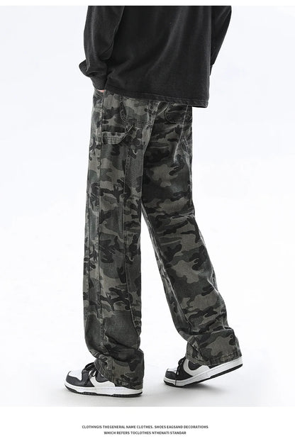 Grey Cargo Jeans