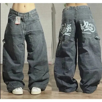 Y2K Vintage Baggy Cargo Jeans