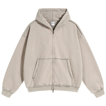 Vintage Zipper Hoodie