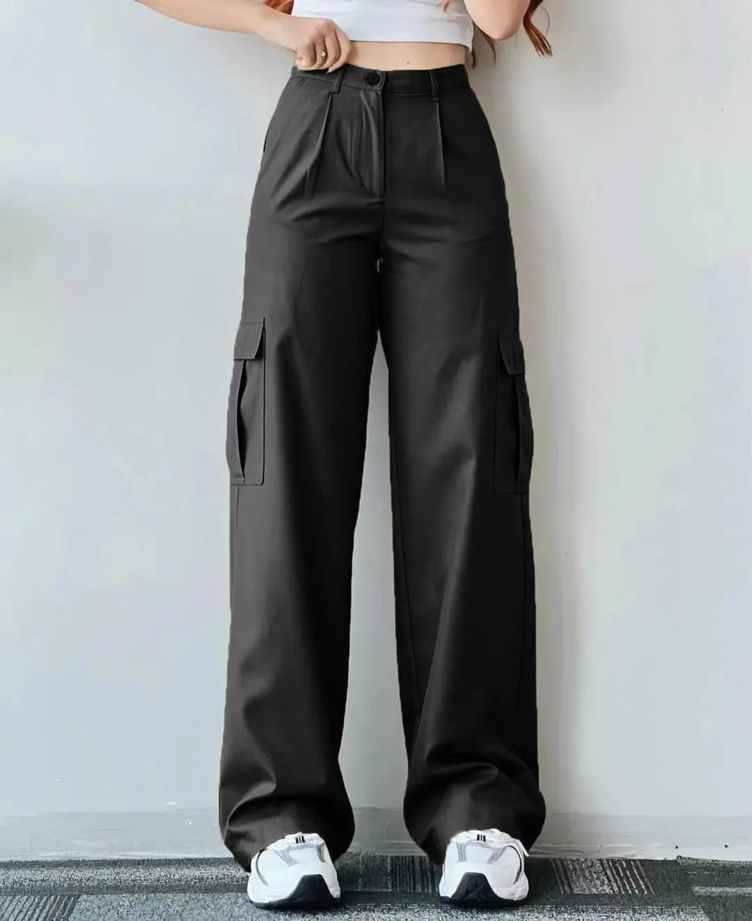 Y2K Wide Leg Cargo Streetwear Pants