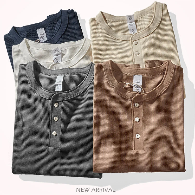 Men’s Heavyweight Henley Shirt