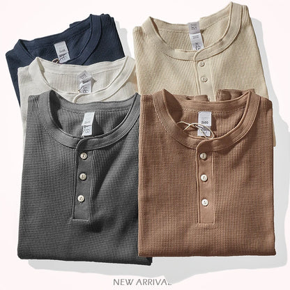 Men’s Heavyweight Henley Shirt