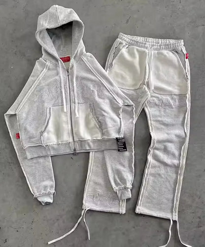 Y2K Embroidery Sports Set