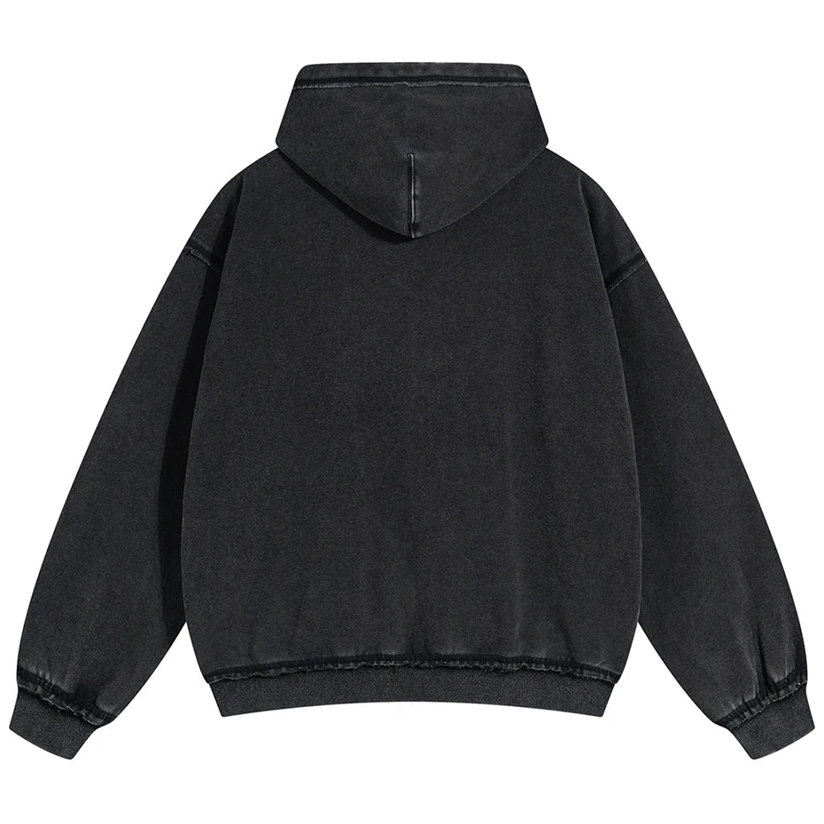 Vintage Zipper Hoodie