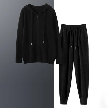 Cashmere Hoodie Set