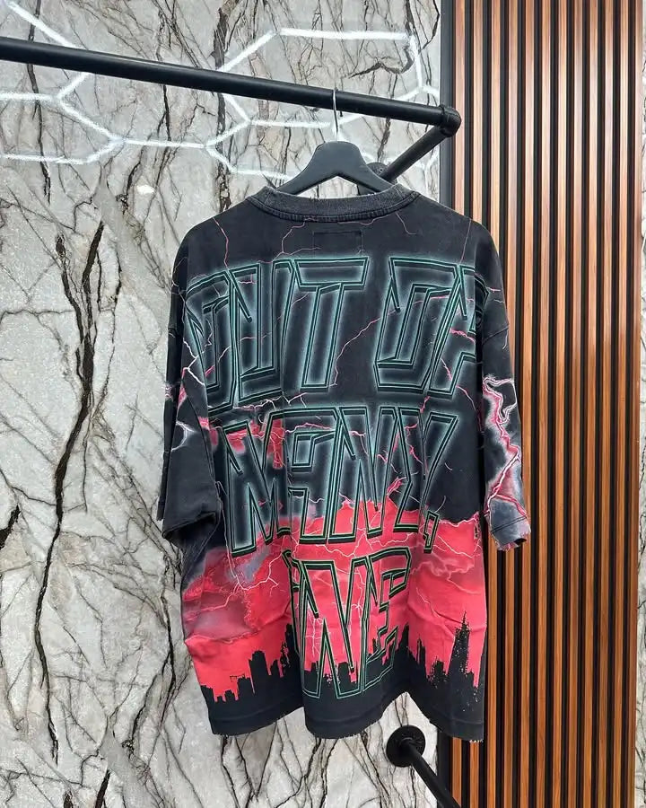 Hip-Hop graphic Print Tee