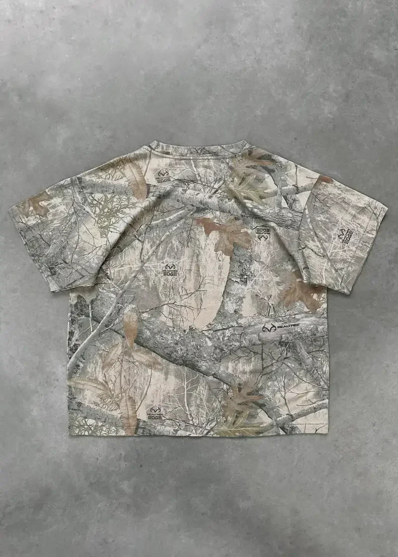 Y2K Camo Graphic Streetwear