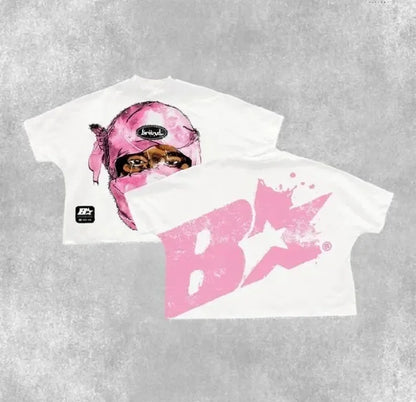 Hip-Hop graphic Print Tee